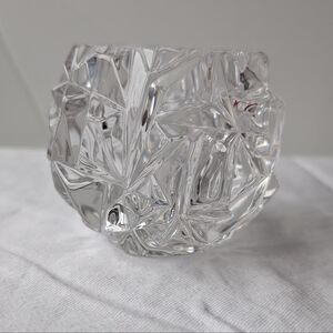 Tiffany & Co Rock Cut Round Candle Votive